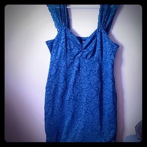 Torrid size 3 teal dress